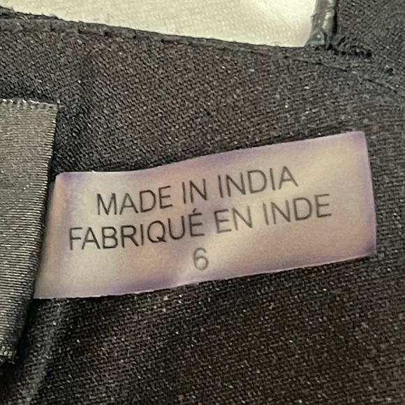 Alice + Olivia | Lina Leather Trimmed Embellished Wide Leg Jumpsuit | 6 - Picture 15 of 16